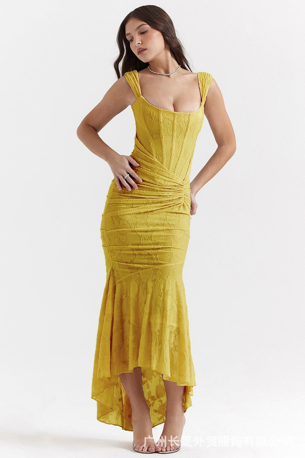 Mozision Off-Shoulder Backless Bodycon Party Dress