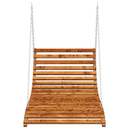 Handcrafted Teak Bentwood Bed Swing for Modern Homes