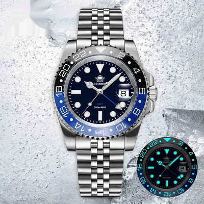 Business Men's Analog Waterproof Quartz Wristwatch