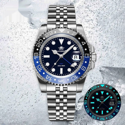 Business Men's Analog Waterproof Quartz Wristwatch