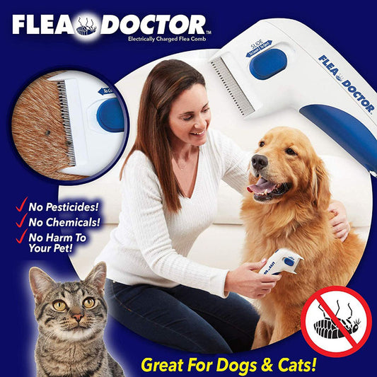 Flea Tick Killer Pet Comb