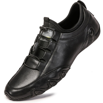 Stylish Men’s Genuine Leather Breathable Everyday Shoes