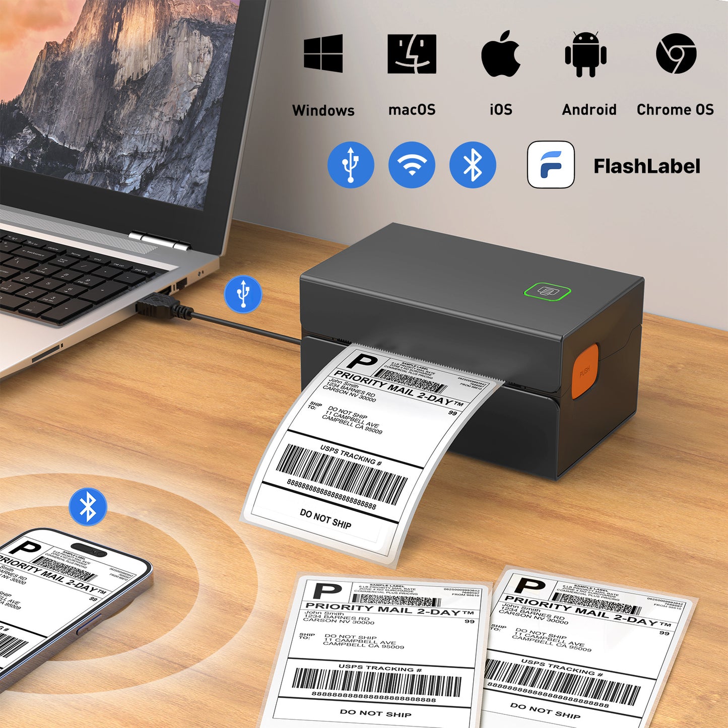 Simple Thermal Label Printer – Fast and Reliable