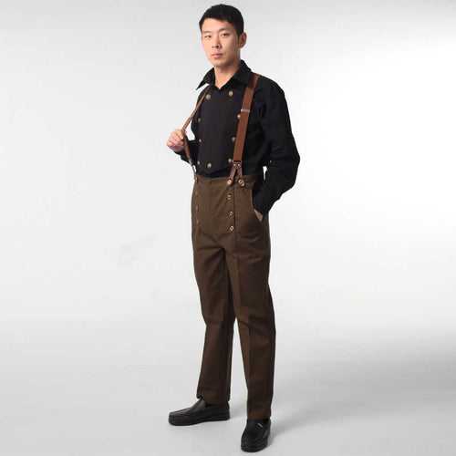 Classic Suspenders & Pants Set | Timeless Gentleman's Style