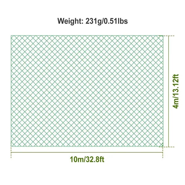 Garden Bird Netting 13×33ft – Protect Plants Naturally