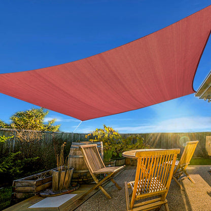 XISHAN HDPE Sunshade Sail – Stylish Outdoor Shade 12"x16"
