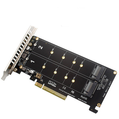 Boost PC Storage: Dual NVMe M.2 RAID PCIe Adapter