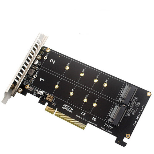 Boost PC Storage: Dual NVMe M.2 RAID PCIe Adapter