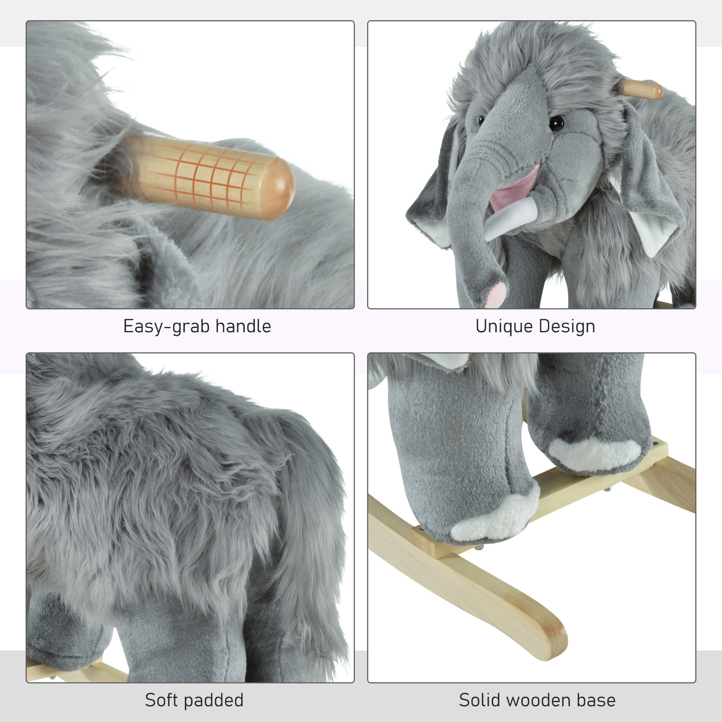 Kids Musical Rocking Horse Toy – Children 3+ Years