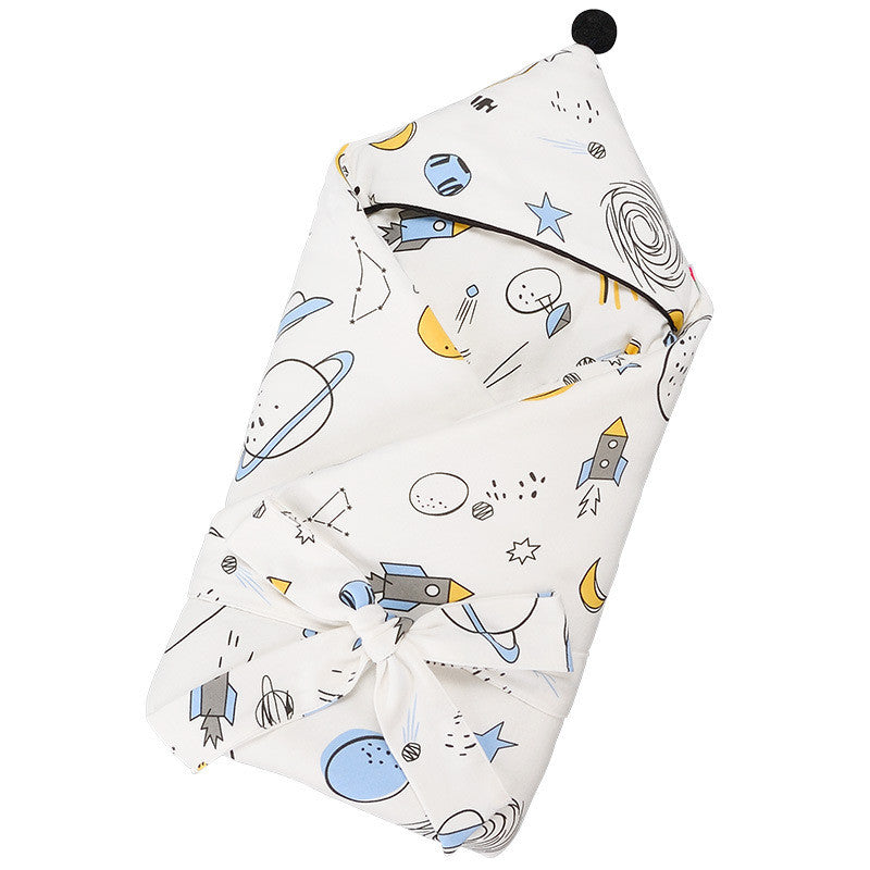 Breathable Cotton Baby Swaddle Blanket for Peaceful Sleep