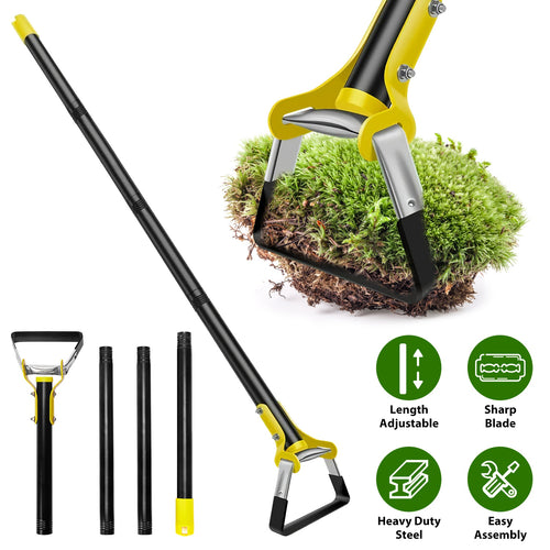 Adjustable Garden Hoe – Easy Weeding & Soil Loosening Tool