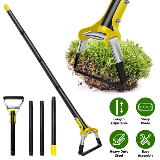 Adjustable Garden Hoe – Easy Weeding & Soil Loosening Tool