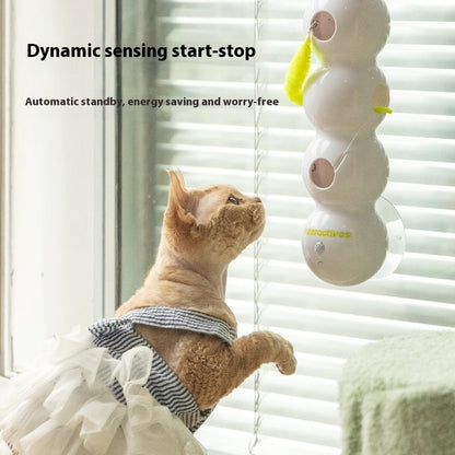 Rechargeable Smart Motion-Activated Cat Toy Teaser