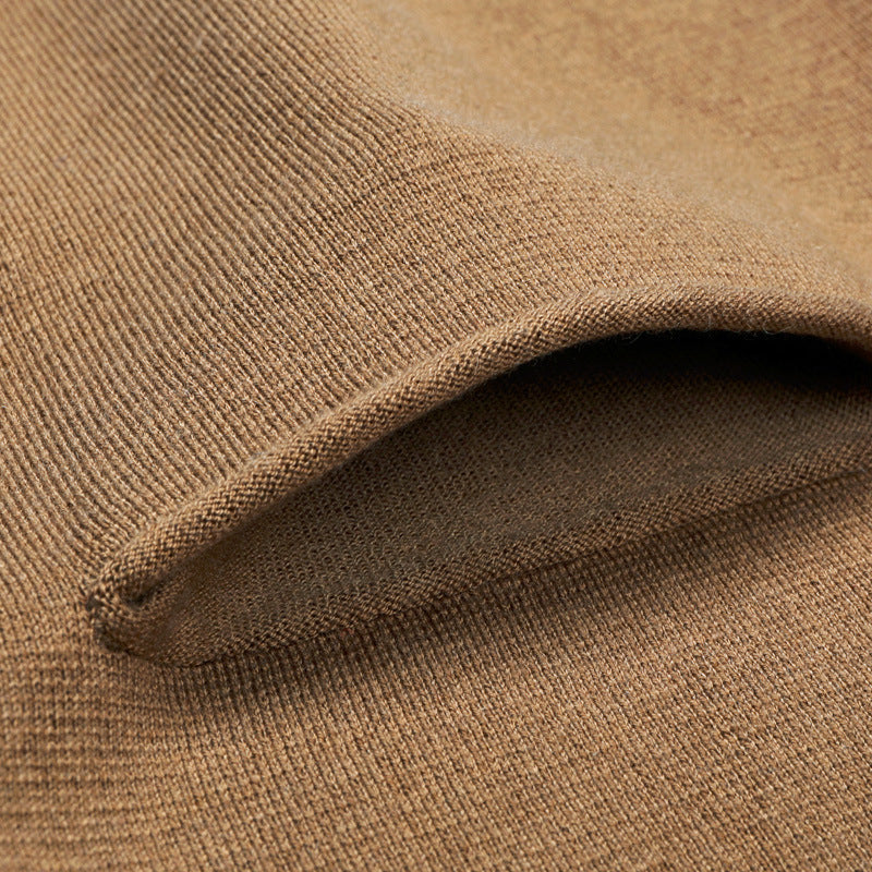 Lapel Loose Solid Color Real Pocket Youth Jacket