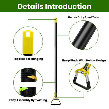 Adjustable Garden Hoe – Easy Weeding & Soil Loosening Tool