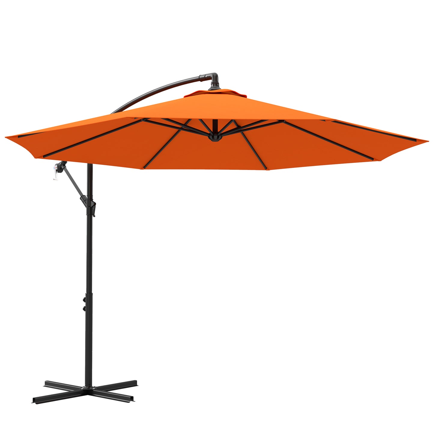 3m Garden Banana Parasol – Perfect Family Outdoor Shade