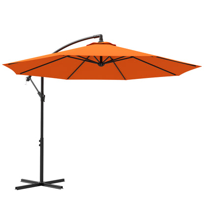 3m Garden Banana Parasol – Perfect Family Outdoor Shade