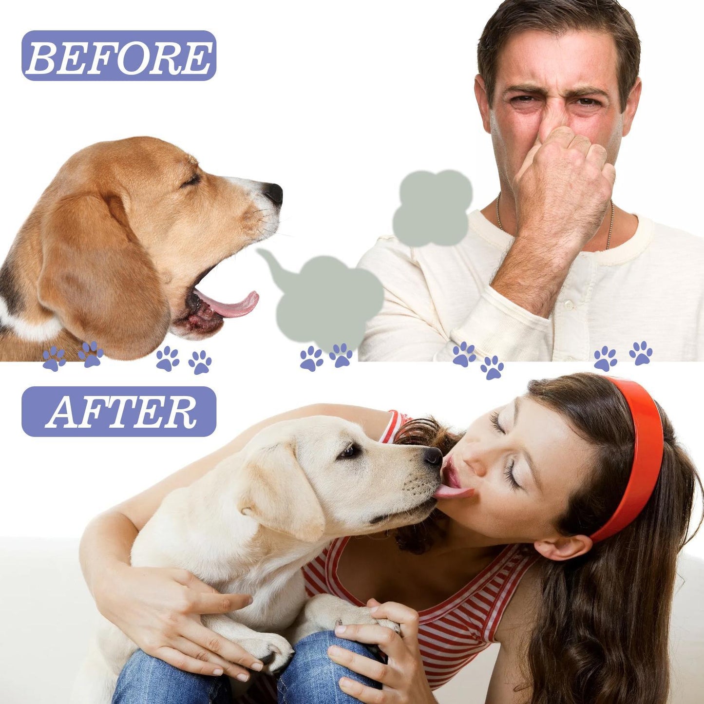 Dog and Cat Oral Care Spray Fresh Breath Solution