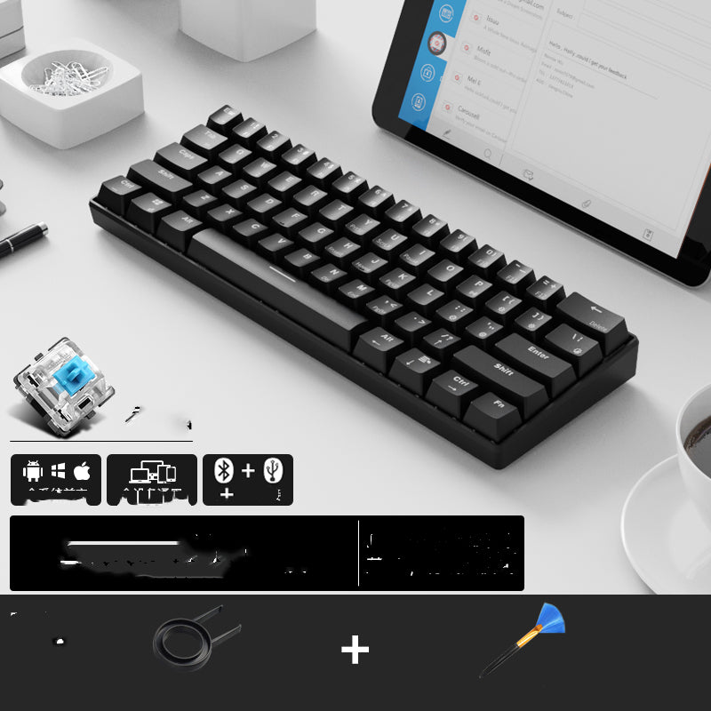 Wireless Mechanical Keyboard with Bluetooth Dual Mode