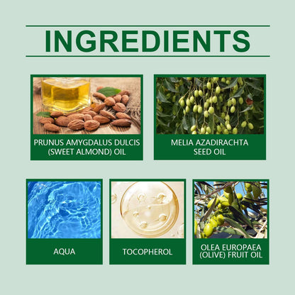 Herbal Neem Oil For Healthy Scalp, Skin & Nails Treatment