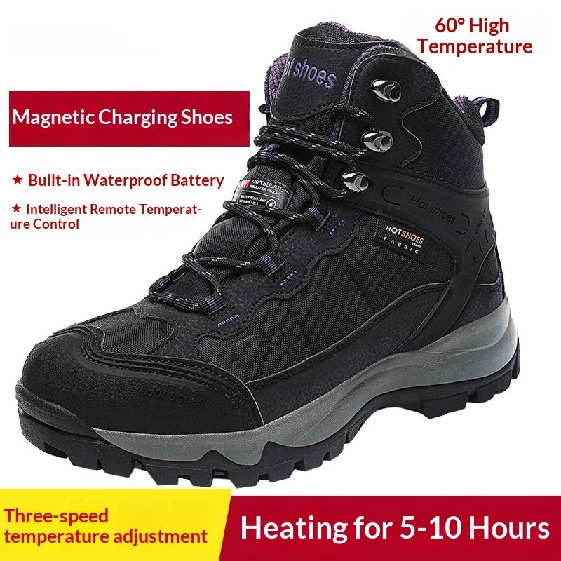 Winter Warmth Shoes – Electric Heated Cotton Comfort