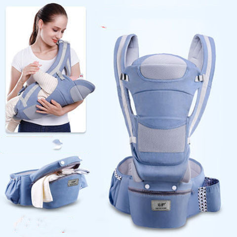 All-in-One Ergonomic Baby Carrier for Front & Hip Carry