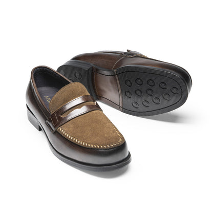 Genuine Leather Men’s Loafers – Formal & Casual Design