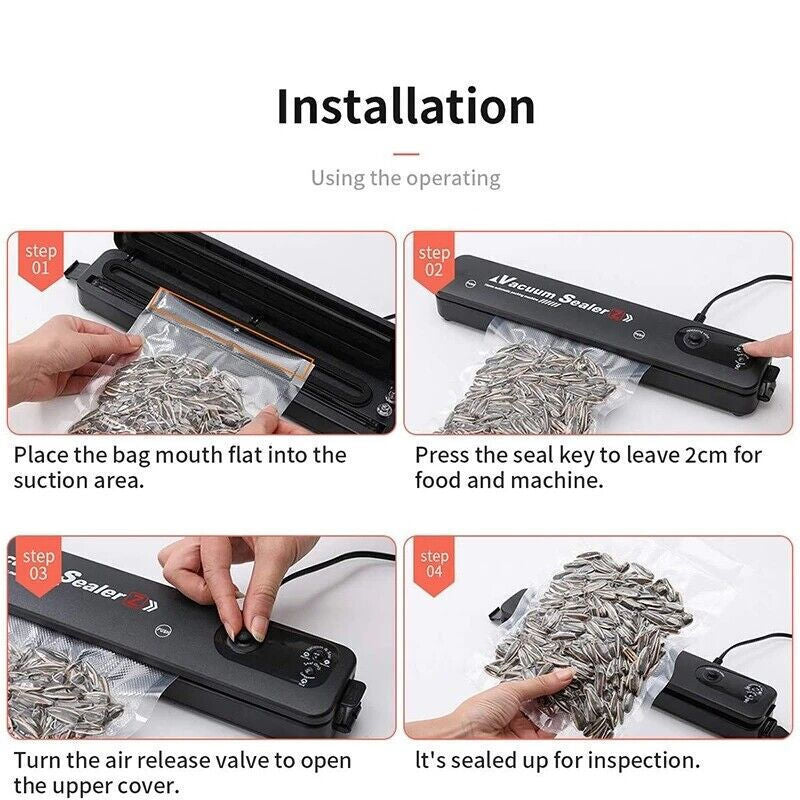 Automatic Vacuum Sealer Machine for Dry and Wet Foods