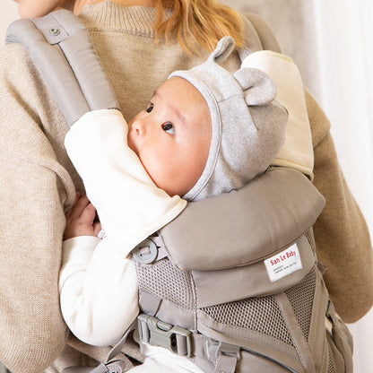 Ergonomic Baby Carrier Waist Stool with Organic Cotton Towel