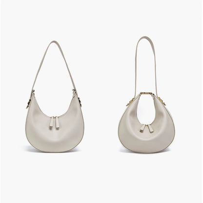 Genuine Leather All-match Commute Shoulder Messenger Bag