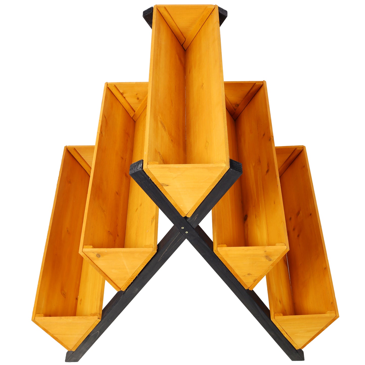 3-Tier Wooden Garden Bed – Grow Herbs, Flowers, Vegetables