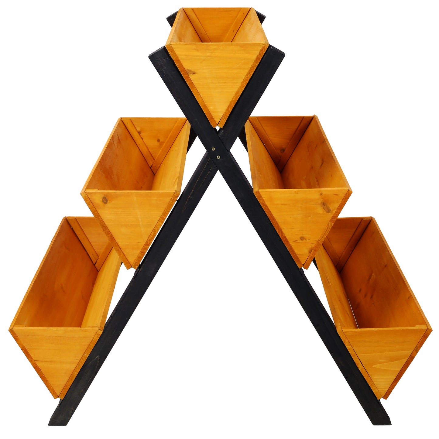 3-Tier Wooden Garden Bed – Grow Herbs, Flowers, Vegetables