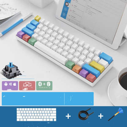 Wireless Mechanical Keyboard with Bluetooth Dual Mode