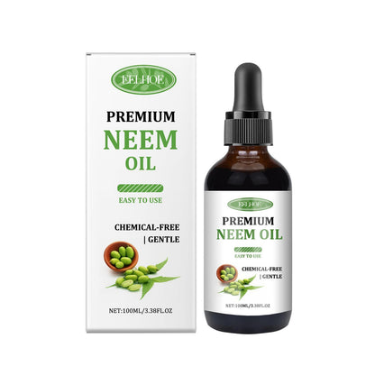 Herbal Neem Oil For Healthy Scalp, Skin & Nails Treatment