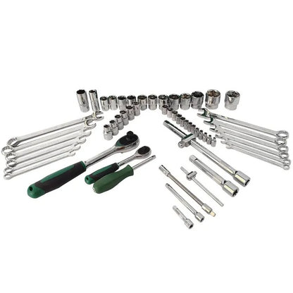 Professional 61-Piece Ratchet Socket Set for Mechanics