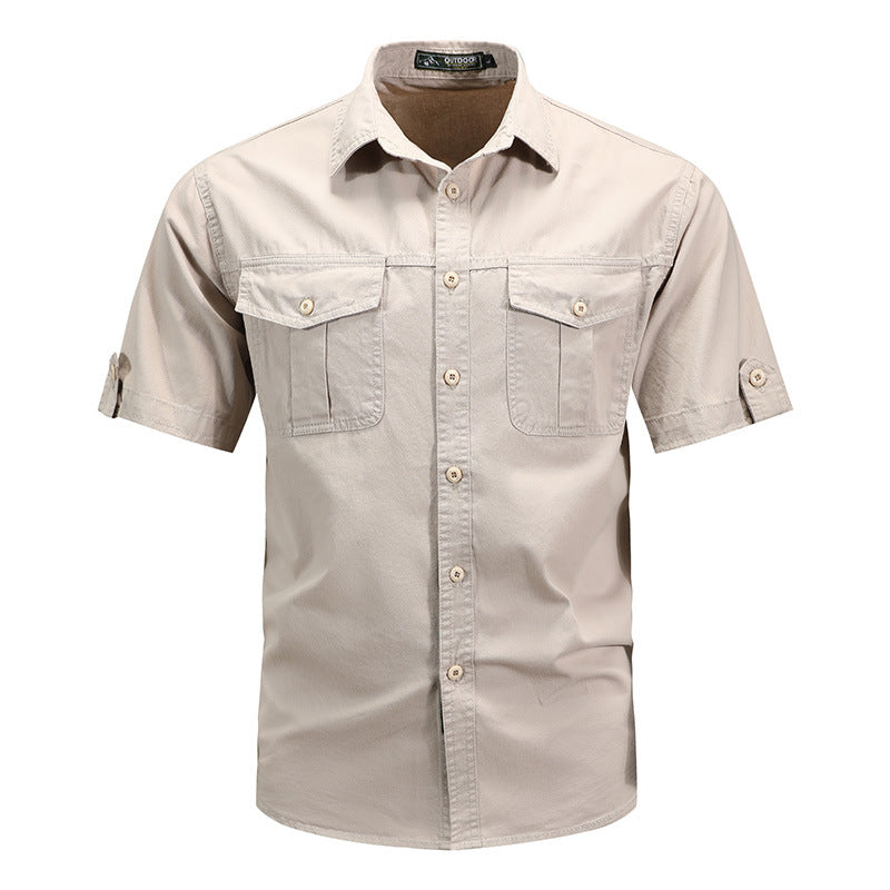 Men’s Premium Short Sleeve Shirt – Smart Casual Comfort