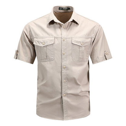 Men’s Premium Short Sleeve Shirt – Smart Casual Comfort