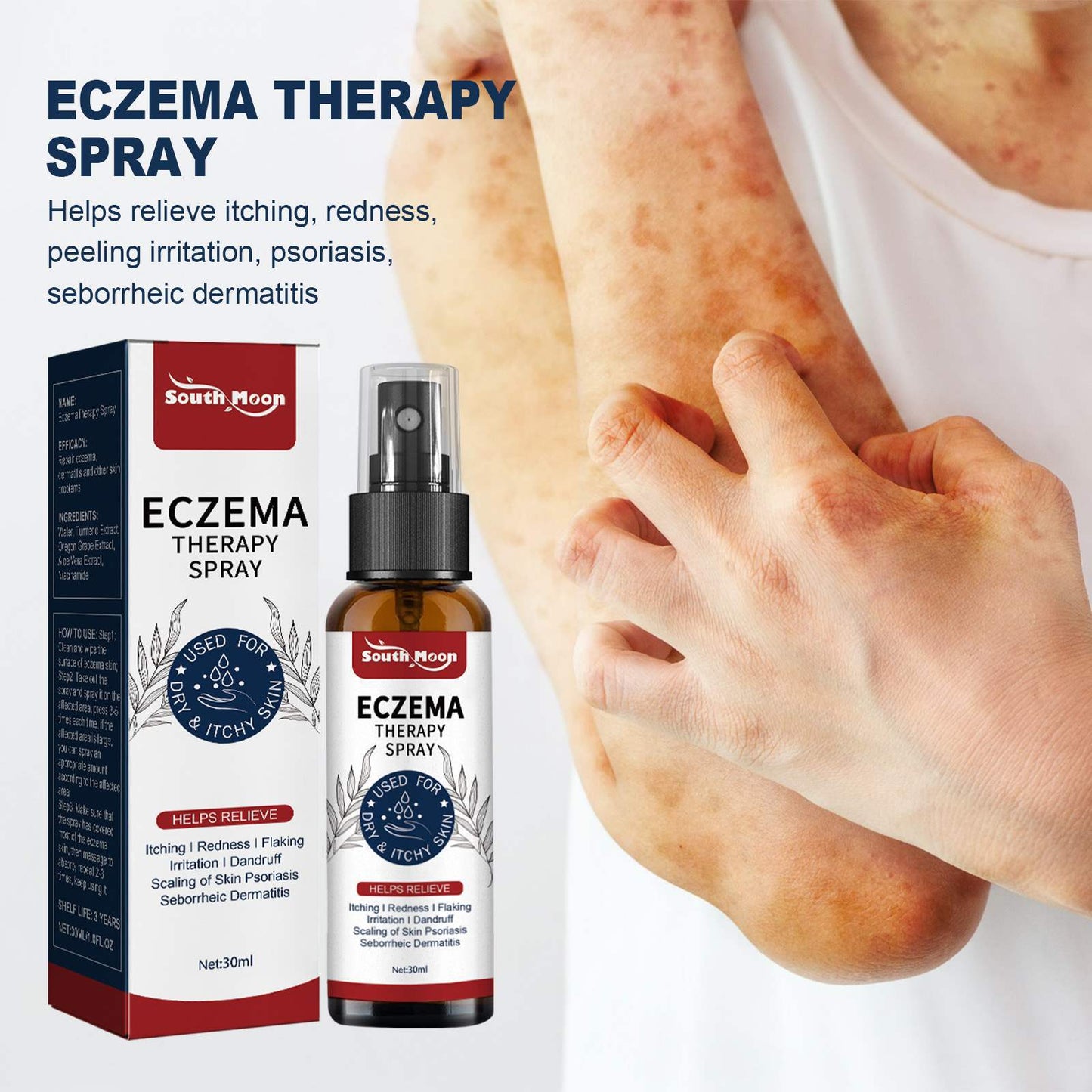 Natural Skin Repair Spray – Crumps, Allergy, Swelling & Eczema