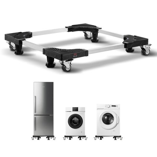 Adjustable Fridge Stand with Wheels – 1100lb Support
