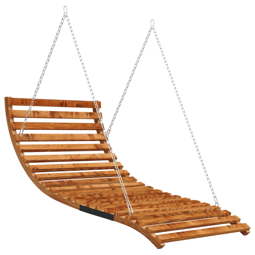 Handcrafted Teak Bentwood Bed Swing for Modern Homes