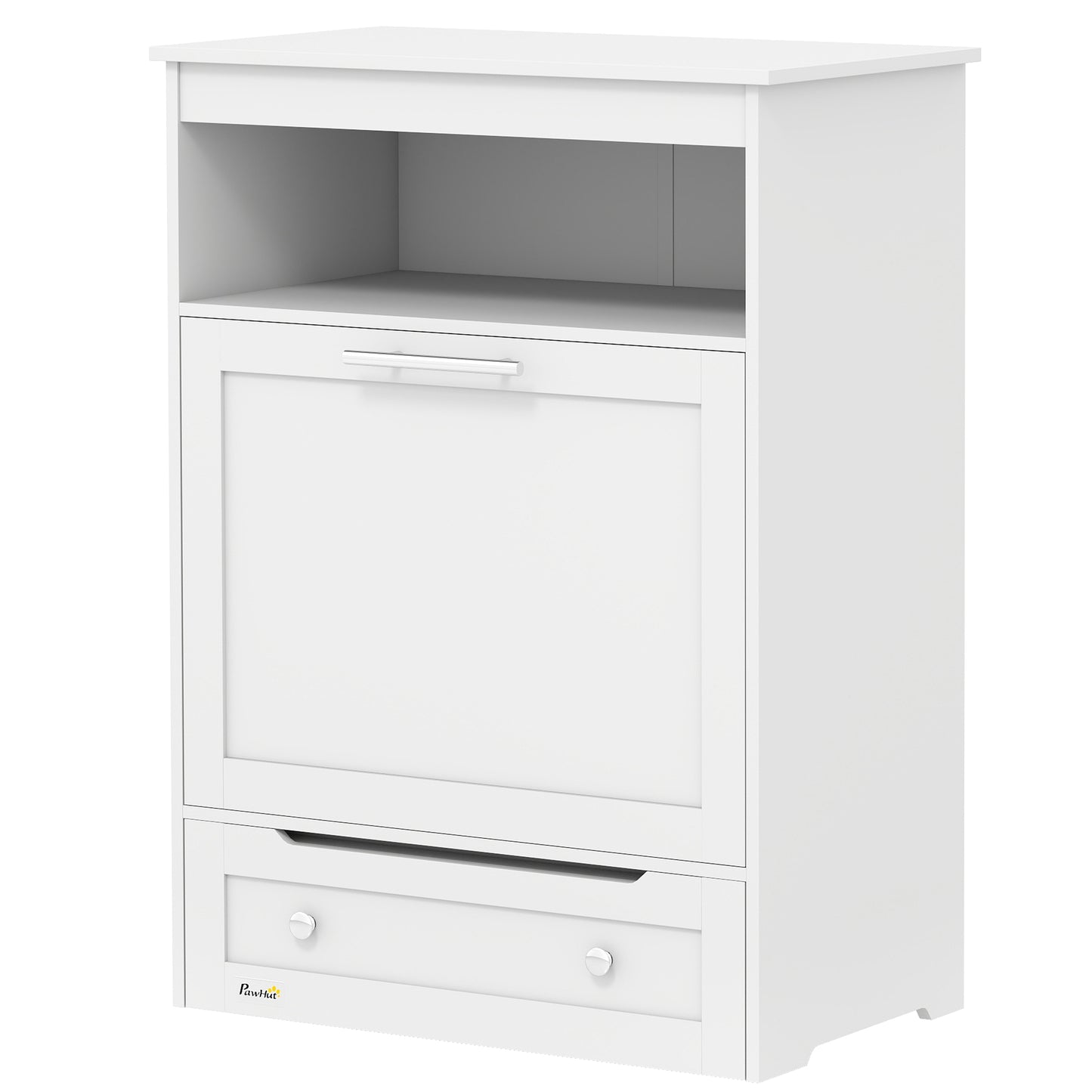 All-in-One Dog Feeder Station & Storage Cabinet