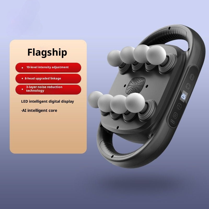 Deep Relief Multi-Head Massage Gun for Full Body Recovery