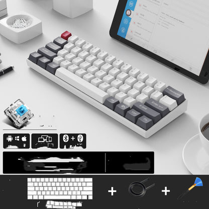 Wireless Mechanical Keyboard with Bluetooth Dual Mode