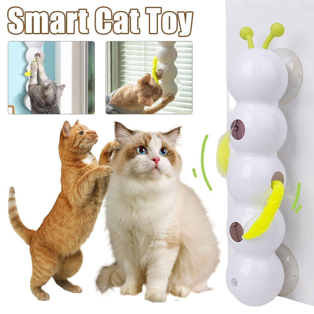 Rechargeable Smart Motion-Activated Cat Toy Teaser