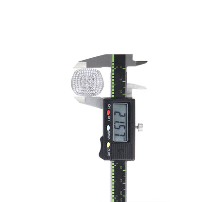 Legendary King Moissanite Men's Ring Wedding Set S925 Silver