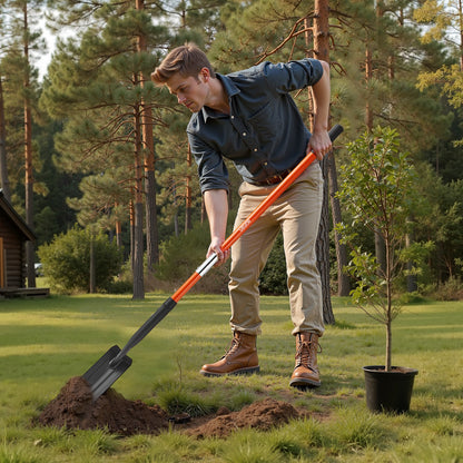 Fiberglass Handle Trench Shovel For Easy Digging