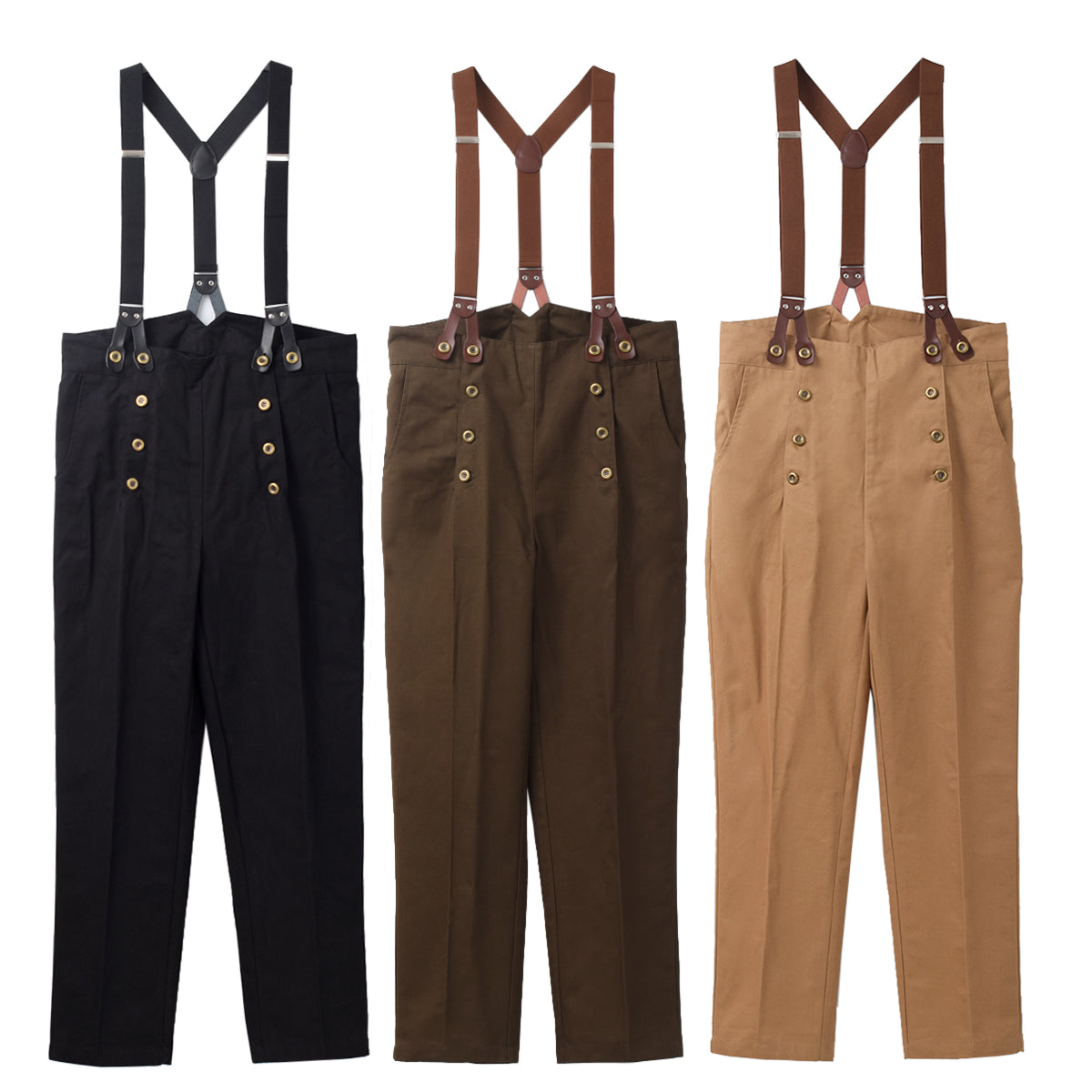 Classic Suspenders & Pants Set | Timeless Gentleman's Style