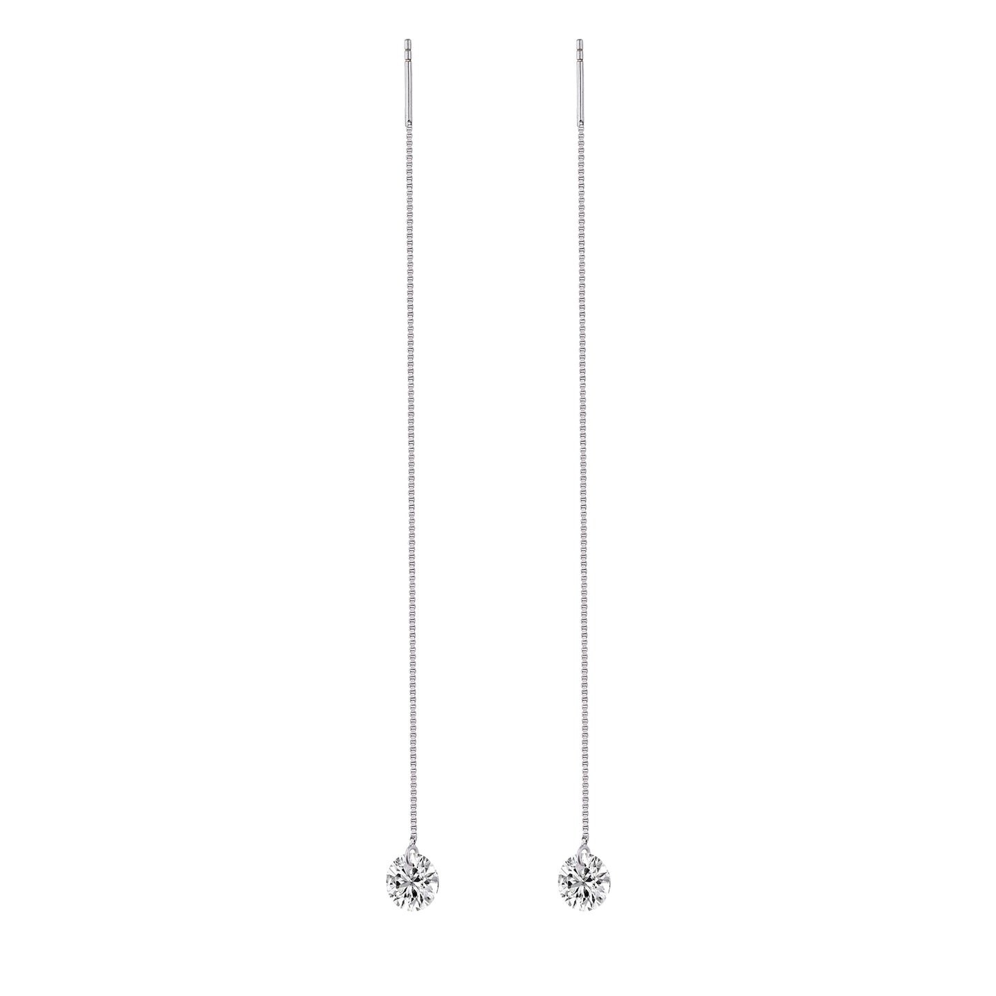 Premium Moissanite Stud Earrings – Elegant S925 Silver Shine