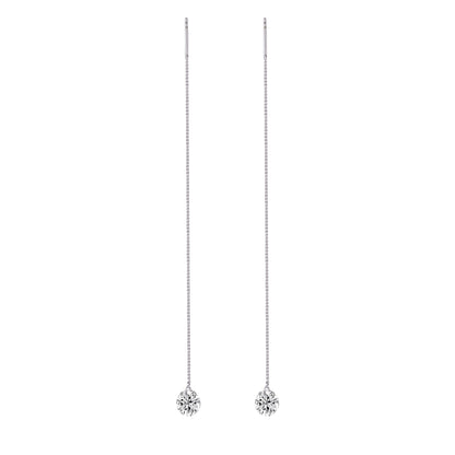 Premium Moissanite Stud Earrings – Elegant S925 Silver Shine
