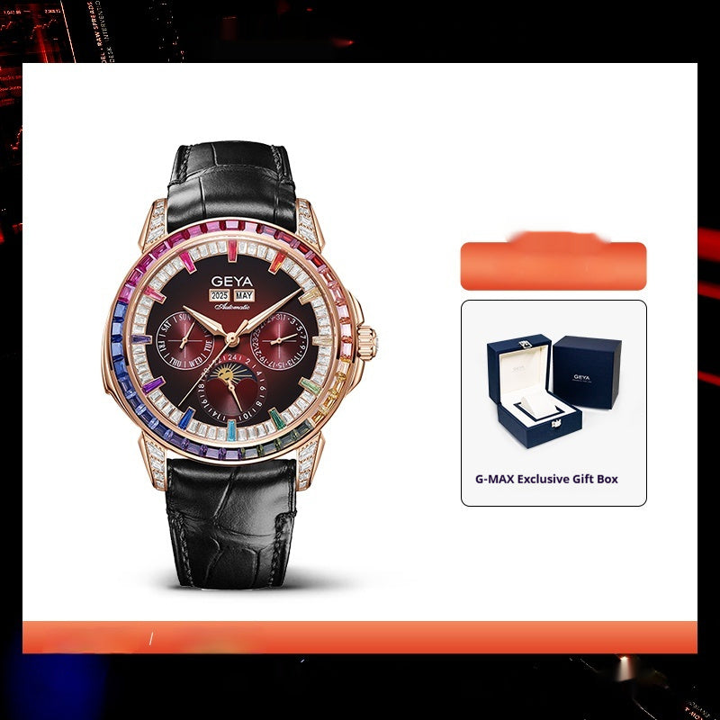 Rainbow Circle Automatic Mechanical Watch Made for Men